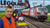 Nočním vlakem do Legolandu | VLOG