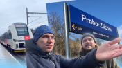 Praha-Zlíchov: Železniční zastávka uprostřed ničeho?